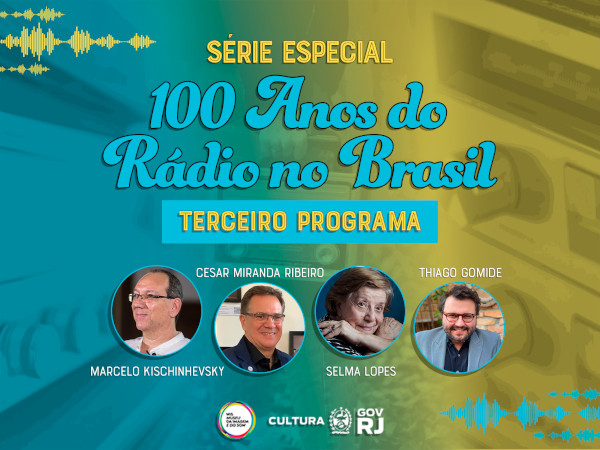 3º PROGRAMA DA SÉRIE ESPECIAL 100 ANS DO RÁDIO NO BRASIL