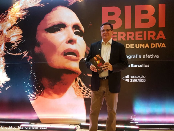 MIS RJ participa do lançamento do livro “Bibi Ferreira – a saga de uma diva”!